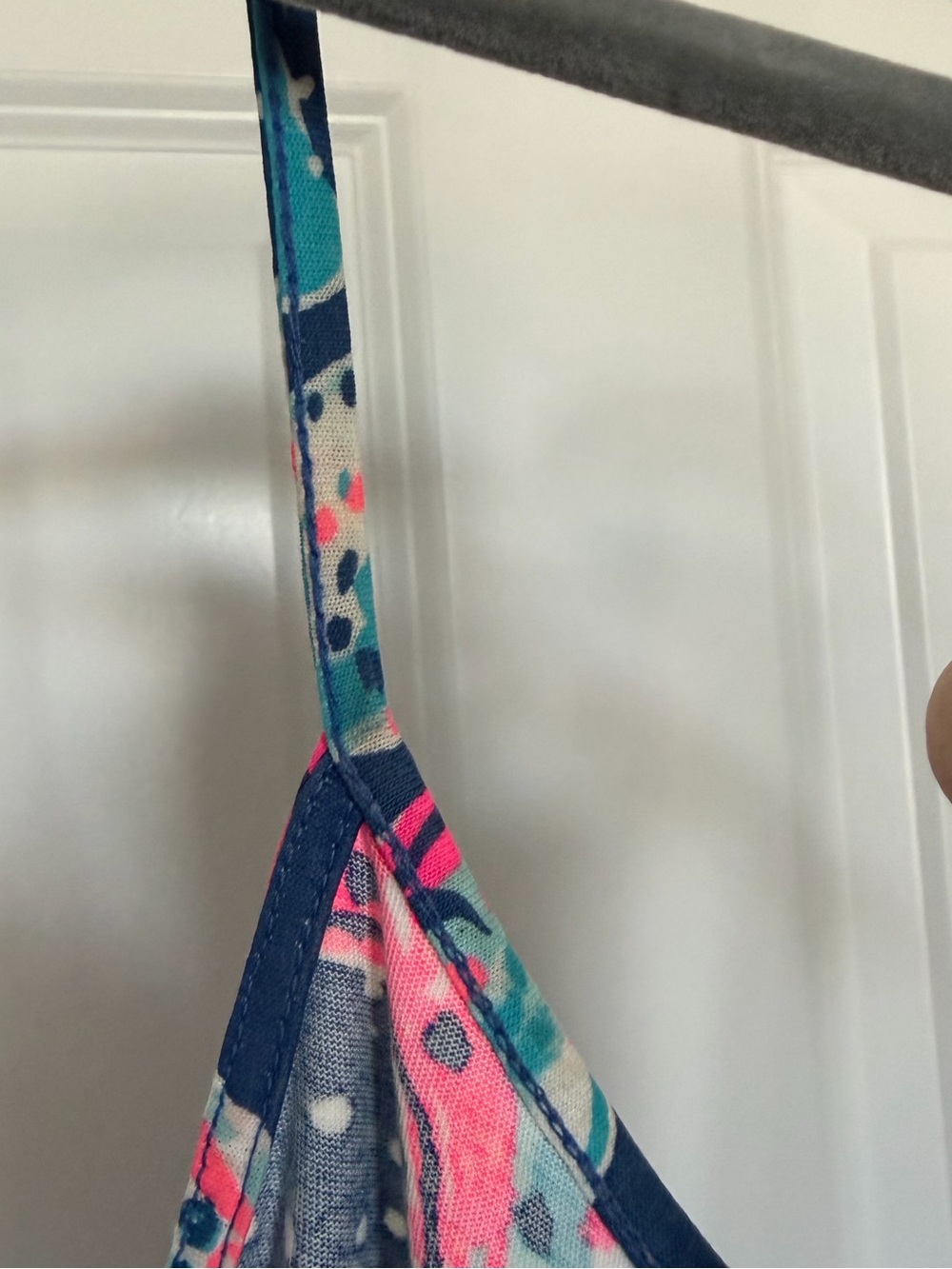 Lilly Pulitzer Margot swing dress size M indigo star struck starfish pink blue - Picture 10 of 14